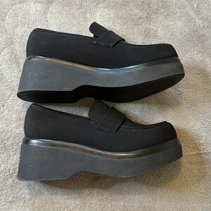 Steve Madden Sugar Y2K Chunky Heel Slip Ons Sz 7.5